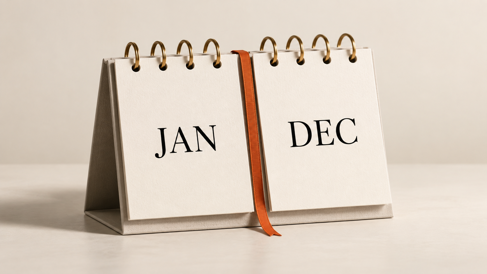 JAN과 DEC 달력